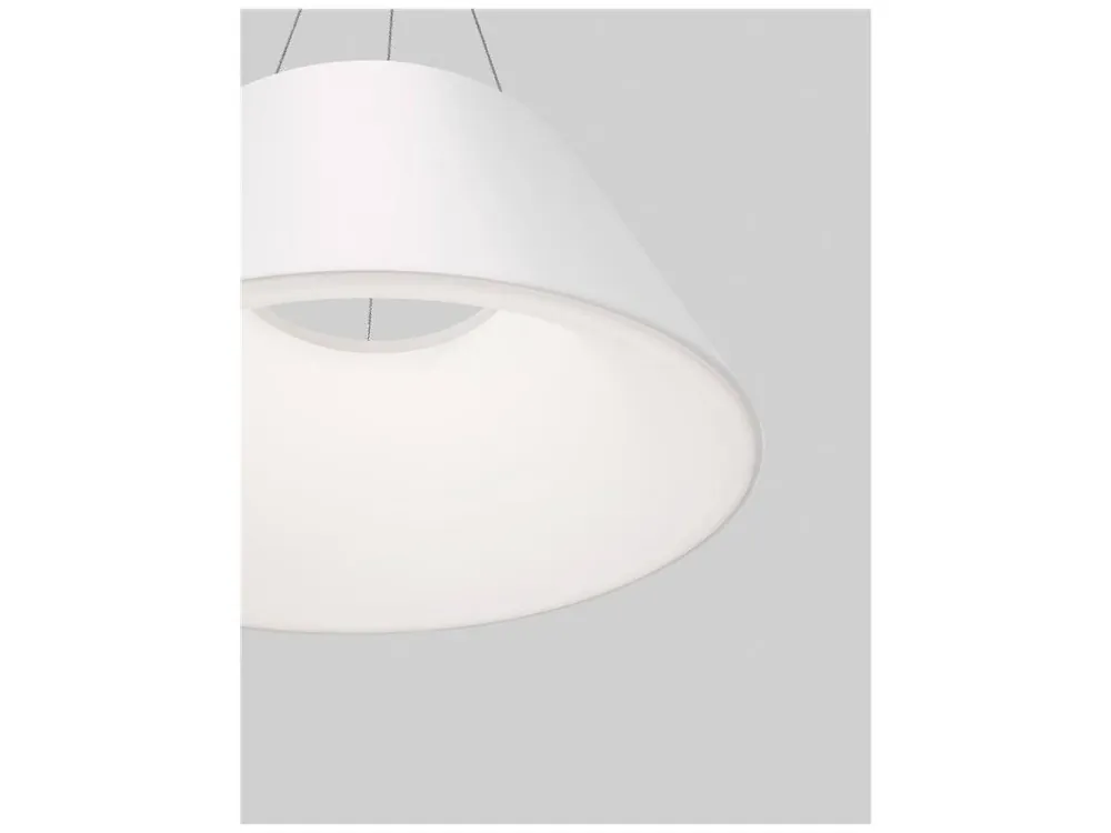 Závěsné svítidlo VOLCANO kov a akrylový difuzor bílá LED 33W 230V 3000K IP20 - NOVA LUCE Vrácení Zdarma