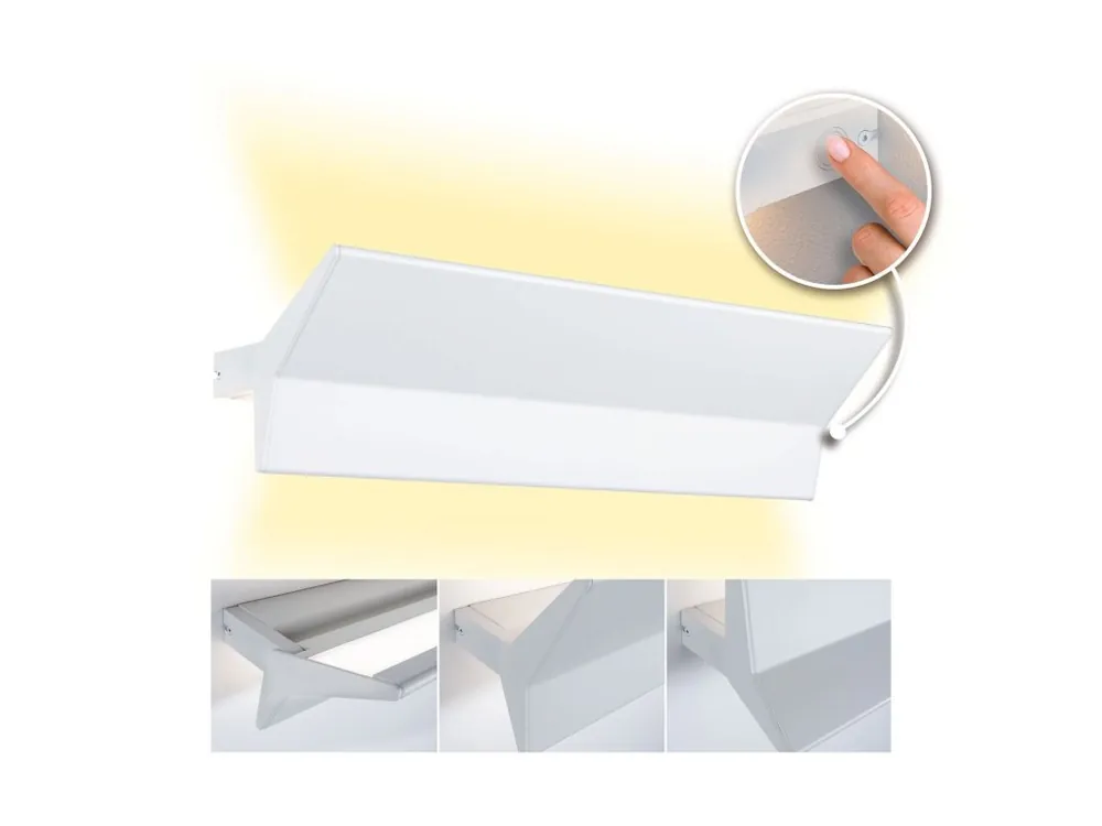 LED nástěnné svítidlo 3-krokové-stmívatelné Stine 2700K / 230V 13 / 1x4W stmívatelné bílá mat - PAULMANN Akční Cena