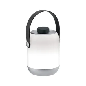 Hit Sezóny Mobile stolní lampa Clutch IP44 matný chrom stmívatelné, na baterie - PAULMANN