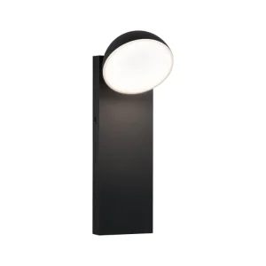 Bezpečná Platba LED venkovní nástěnné svítidlo Puka IP44 kruhové 110x125mm 3000K 8,5W 230V antracit hliník - PAULMANN