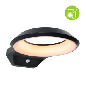 Jen Po Omezenou Doba LED venkovní nástěnné svítidlo Anela pohybové čidlo neláká hmyz IP44 245x309mm 2200K 12W 230V antracit hliník - PAULMANN