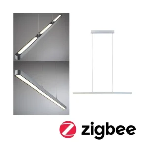 Jen Po Omezenou Doba LED závěsné svítidlo Lento měnitelná bílá 3x13,5W matný chrom stmívatelné - PAULMANN
