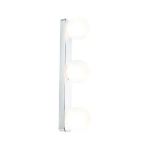 Expresní Doručení Selection Bathroom nástěnné svítidlo Gove IP44 G9 230V max. 3x20W chrom/satén - PAULMANN