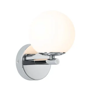 Výprodej Selection Bathroom LED nástěnné svítidlo Gove IP44 3000K 230V 5W chrom/satén - PAULMANN