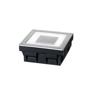 Zemní zápustné svítidlo Solar Cube LED, incl. 1x0,24 W, 3,6lm, 2700K, ušlecht.ocel 1ks - PAULMANN Omezená Nabídka