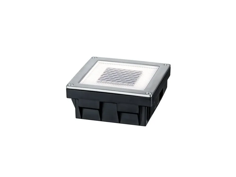 Zemní zápustné svítidlo Solar Cube LED, incl. 1x0,24 W, 3,6lm, 2700K, ušlecht.ocel 1ks - PAULMANN Omezená Nabídka