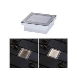 Výhodná Nabídka Venkovní zemní svítidlo Brick 100 x 100 x 38 mm IP67 0,8W kov/ocel pohybové čidlo - PAULMANN