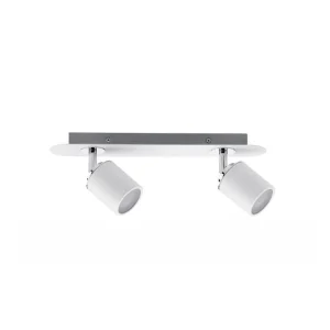 Dokud Zásoby Vydrží Spotové svítidlo Tube bílá/chrom max.2x10W GU10 IP44 - PAULMANN