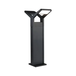 Zlevněný LED stojací svítidlo Juntea IP44 585mm 3000K 2x12,5W 230V antracit hliník - PAULMANN