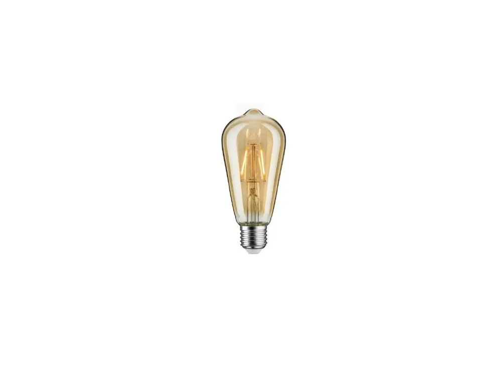 Víkendová Akce 1879 LED žárovka Vintage Rustika 2,5W E27 230V 1700K 150lm zlatá - PAULMANN