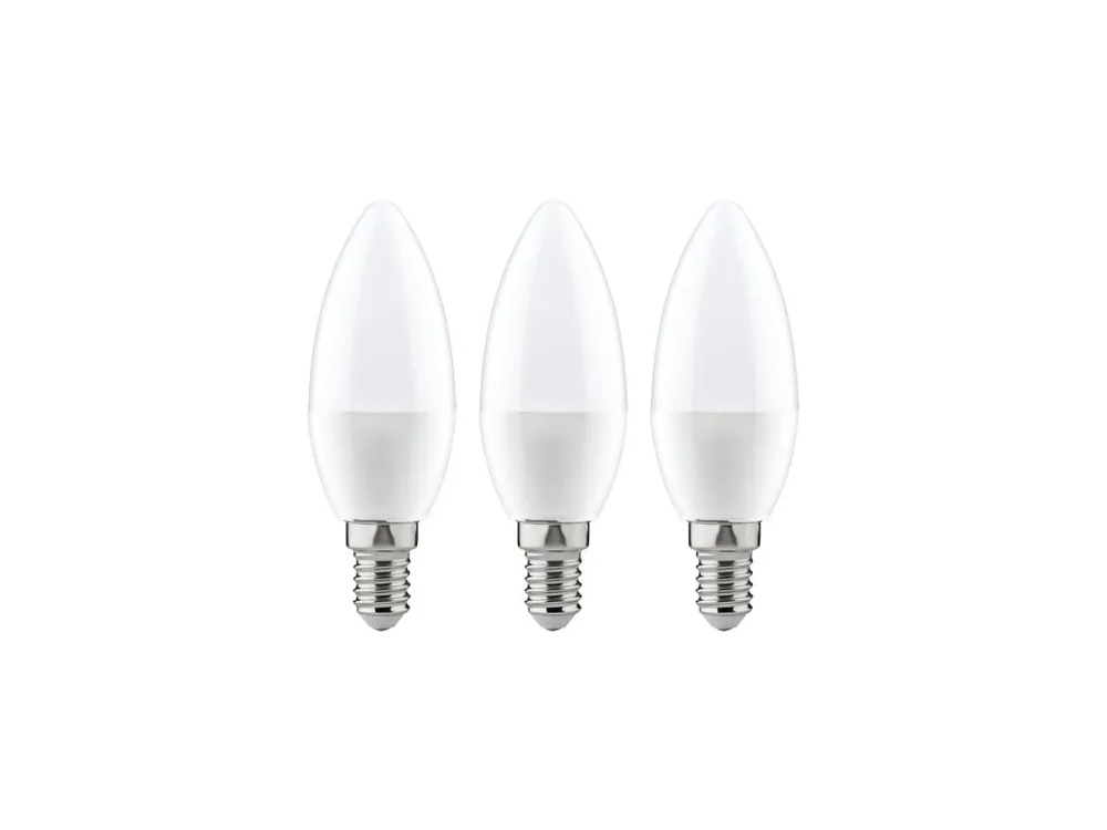 Hit Sezóny LED svíčka 4W E14 230V teplá bílá 3ks-sada - PAULMANN