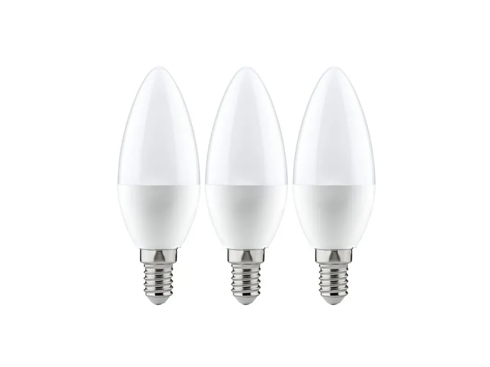 Sezónní Sleva LED žárovka 5,5W E14 teplá bílá 3ks - PAULMANN