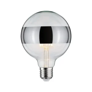 Cenová Bomba LED Globe 6,5 W E27 dekorativní stříbrná teplá bílá stmívatelné - PAULMANN