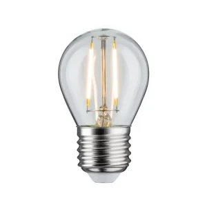 Horká Nabídka LED kapka 2,6 W E27 čirá teplá bílá - PAULMANN