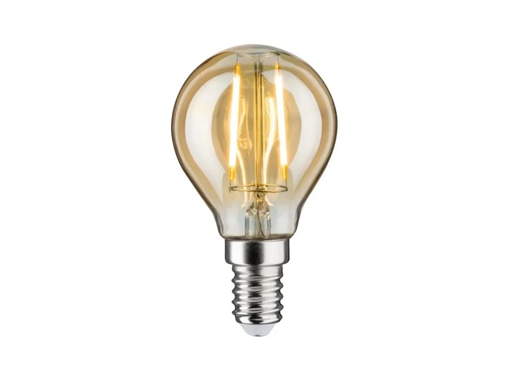 LED kapka 4,7 W E14 zlatá zlaté světlo stmívatelné - PAULMANN Ověřený