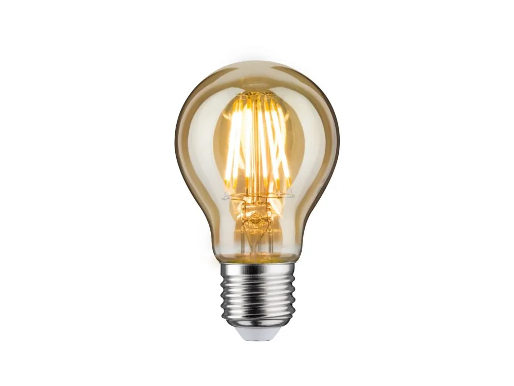 LED žárovka 6,5 W E27 zlatá zlaté světlo - PAULMANN Sleva
