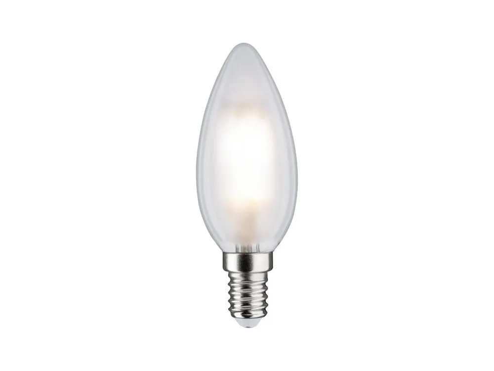 LED svíčka 5 W E14 mat bílá neutrální bílá stmívatelné - PAULMANN Omezená Nabídka