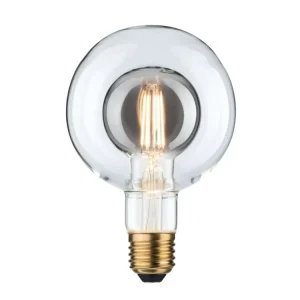 Cenově Výhodný LED Inner Shape Globe G95 4 W kouřové sklo E27 2.700K teplá bílá - PAULMANN