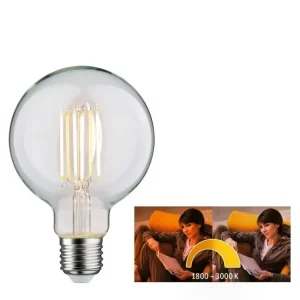 Horká Nabídka LED Globe 7 W E27 1.800 - 3.000K dim to warm - PAULMANN