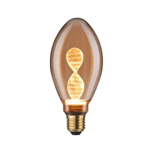Vysoce Kvalitní Inner Glow Edition LED žárovka Helix E27 230V 3,5W 1800K zlatá - PAULMANN