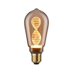 Inner Glow Edition LED žárovka Helix E27 230V 3,5W 1800K zlatá - PAULMANN Levný