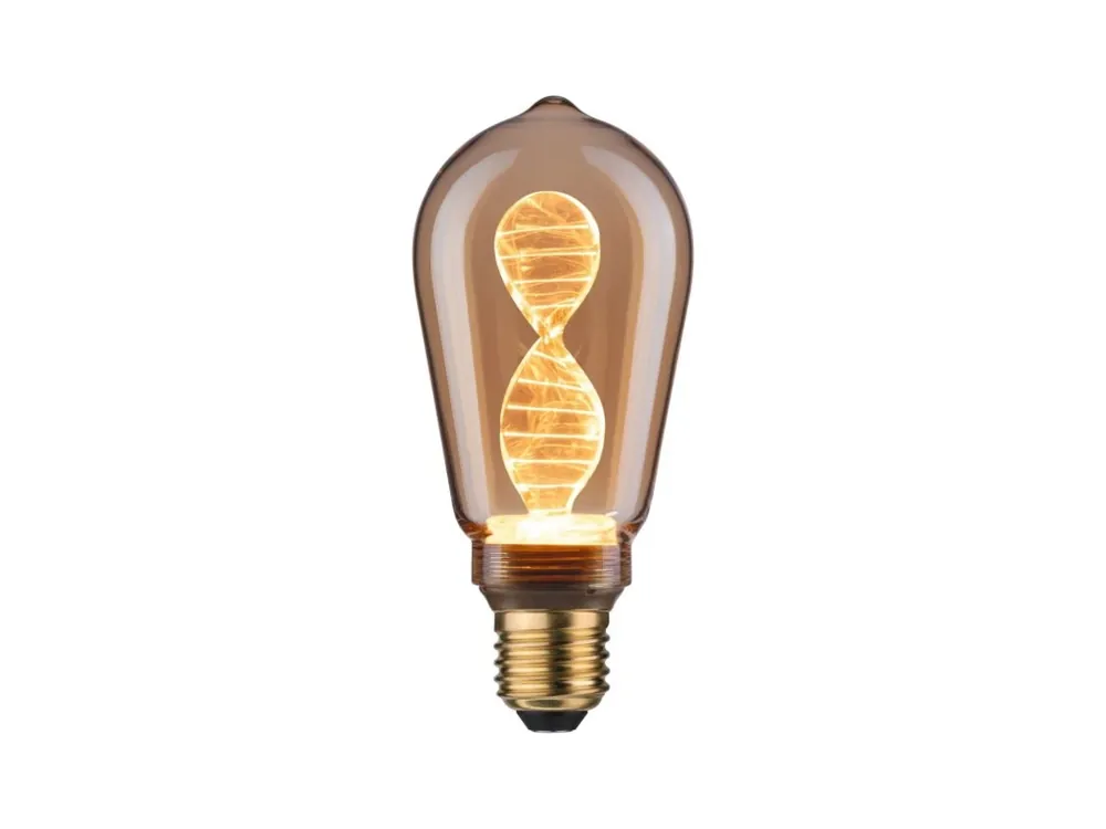 Inner Glow Edition LED žárovka Helix E27 230V 3,5W 1800K zlatá - PAULMANN Levný