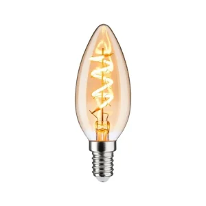 Akční Nabídka Vintage Edition LED svíčka E14 230V 4W 1800K stmívatelné zlatá - PAULMANN
