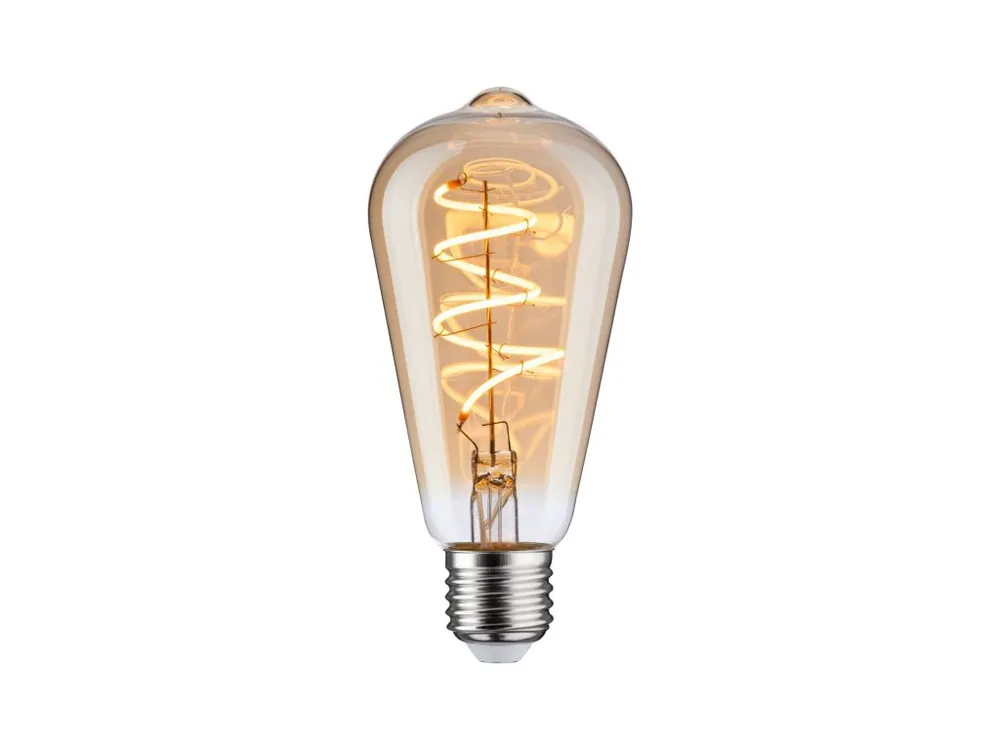 Omezená Nabídka Vintage Edition LED žárovka E27 230V 5W 1800K stmívatelné zlatá - PAULMANN