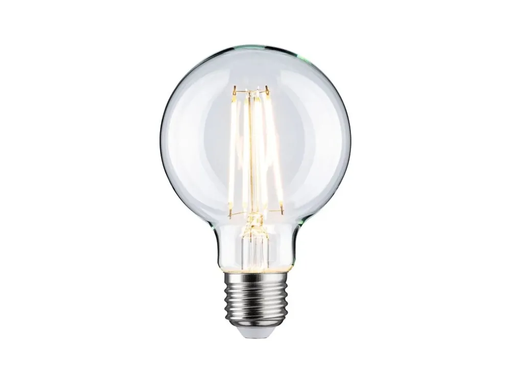 Filament 230V LED Globe G80 E27 7,5W 2700K stmívatelné čirá - PAULMANN Must-Have