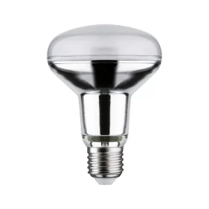 Aktuální Standard 230V LED reflektor R80 10W 2700K stříbrná - PAULMANN