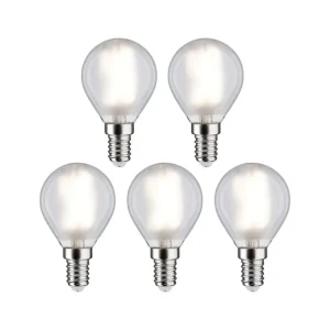 Filament 230V LED kapka E14 5x4,8W 4000K mat - PAULMANN Akční Nabídka