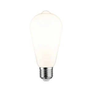 Klasická White LED žárovka ST64 E27 7W 2700K stmívatelné opál - PAULMANN Top Prodej