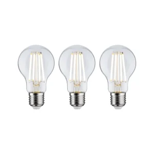 Ihned K Objednání Eco-Line Filament 230V LED žárovka E27 3ks-sada 3x4W 3000K čirá - PAULMANN
