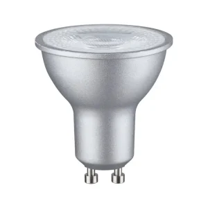 Zlevněný Standard 230V LED reflektor GU10 8W 4000K stmívatelné matný chrom - PAULMANN