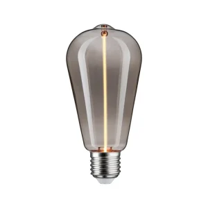 Bezpečná Platba Floating Shine Standard 230V LED žárovka E27 2,8W 1800K kouřové sklo - PAULMANN