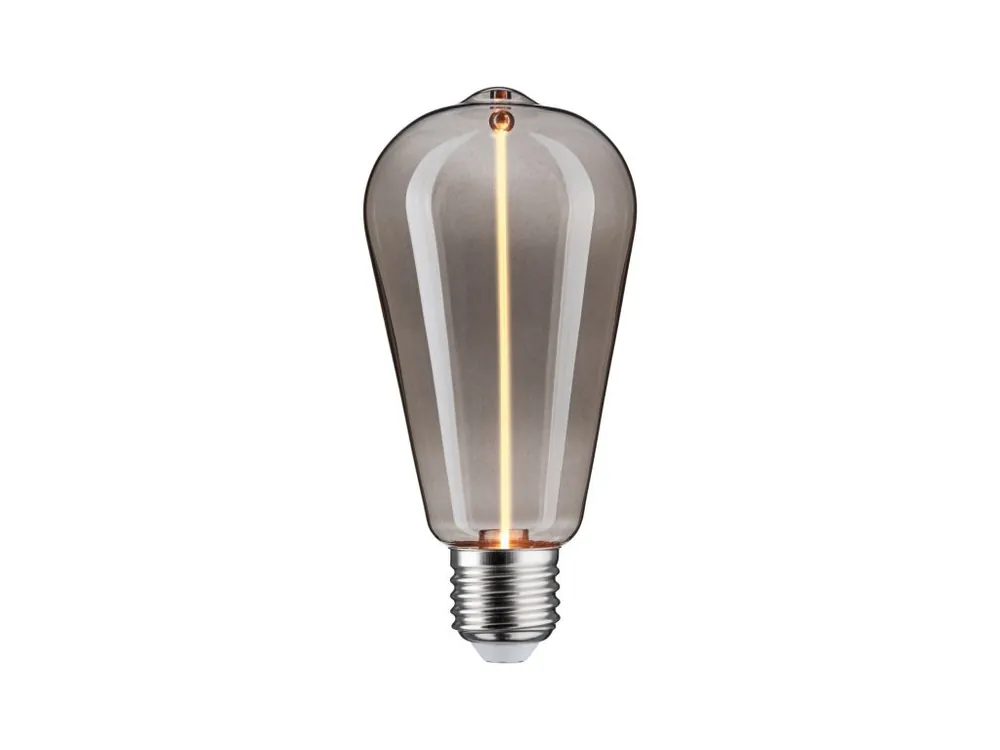 Bezpečná Platba Floating Shine Standard 230V LED žárovka E27 2,8W 1800K kouřové sklo - PAULMANN
