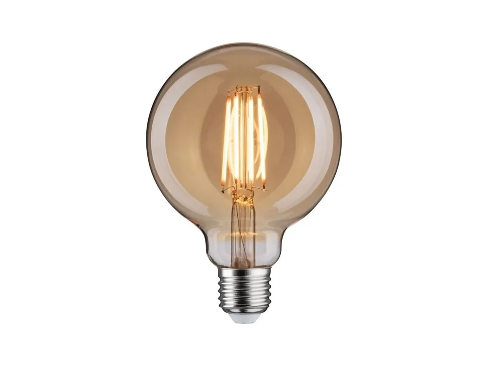 1879 Filament 230V 3-krokové-stmívatelné LED Globe G95 E27 6W 1800K stmívatelné zlatá - PAULMANN Nejlepší Volba