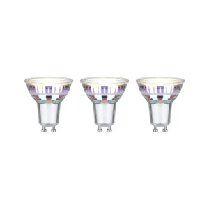 Eco-Line Standard 230V LED reflektor GU10 3x2,5W 3000K stříbrná - PAULMANN Top Prodej