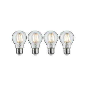 Cenová Bomba Filament set LED žárovka E27 230V 4x7W 2700K čirá - PAULMANN