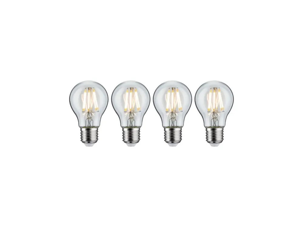 Cenová Bomba Filament set LED žárovka E27 230V 4x7W 2700K čirá - PAULMANN