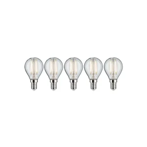 Filament set LED kapka E14 230V 5x4,8W 2700K stmívatelné čirá - PAULMANN Levný