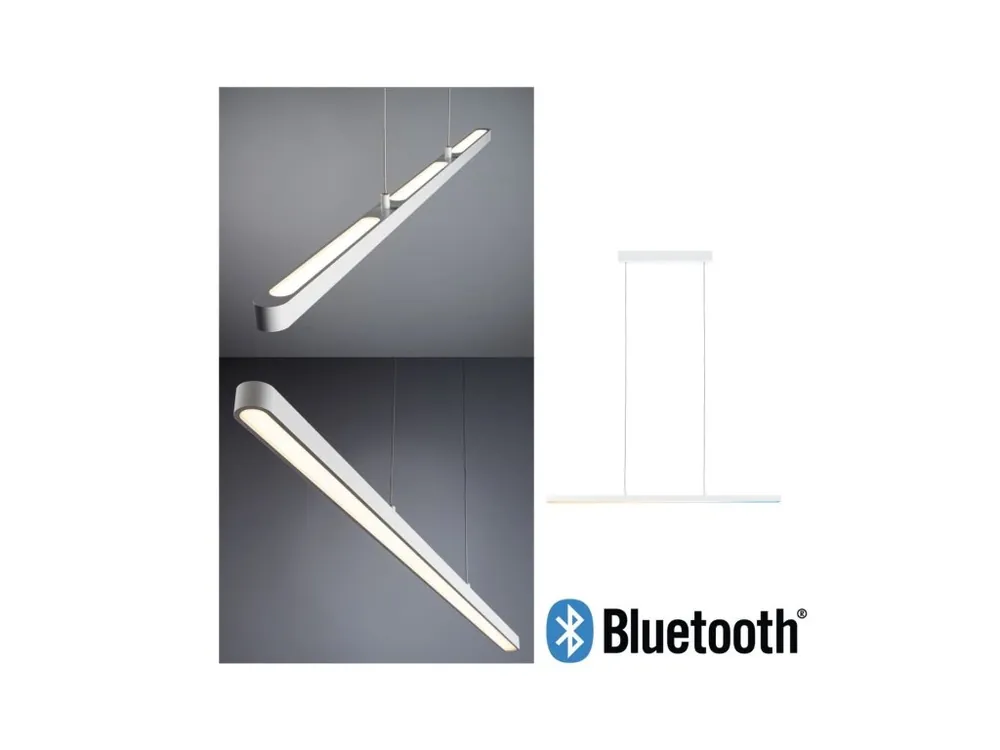 Expresní Doručení LED závěsné svítidlo Smart Home Bluetooth Lento měnitelná bílá 43W bílá stmívatelné - PAULMANN