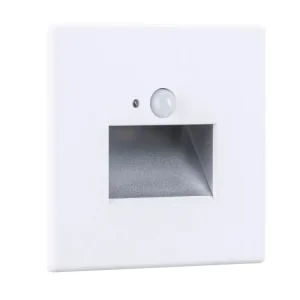 Zápustné svítidlo Paulmann Edge Quadro se senzorem do krabičky KU68 2700K, 1,2W, 25lm, bílá Poslední Šance