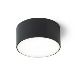 Rendl Larisa Out 12cm, Stropní svítidlo, 3000K/4000K/5700K, 10W, 870lm, IP65, Černá Autentický