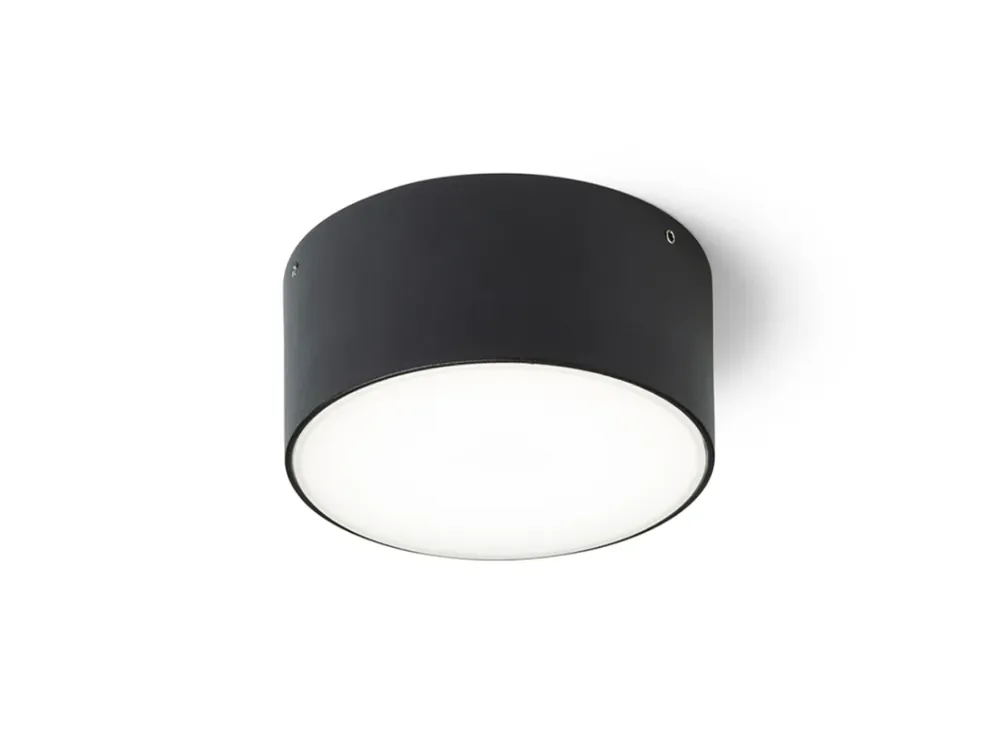 Rendl Larisa Out 12cm, Stropní svítidlo, 3000K/4000K/5700K, 10W, 870lm, IP65, Černá Autentický