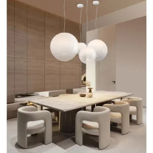 Akční Cena Nova Luce Bolita 50cm, Závěsné svítidlo, LED 15W, 3000K, 900lm, bílá, opál