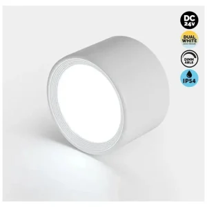 Must-Have Stropní svítidlo 24V Dual White D100 15W IP54 Barva Bílá
