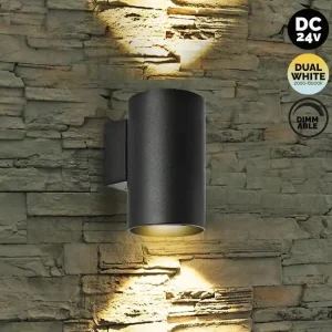 LED nástěnné svítidlo 24V Dual White WL130R 12W IP65 Barva Bílá Časově Omezené