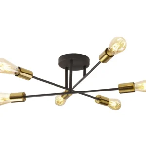 Akční Nabídka Searchlight 8046-6BK ARMSTRONG