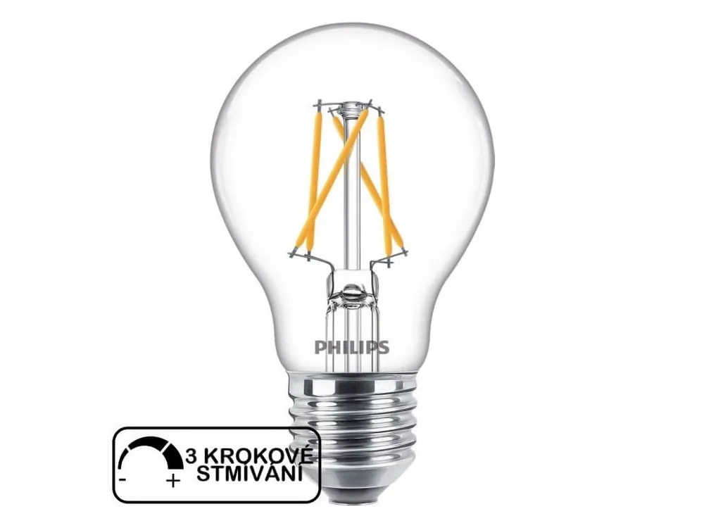 Stmívatelná žárovka PHILIPS SceneSwitch /7,5W/E27 Pouze Dnes
